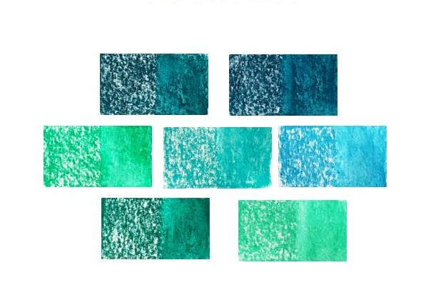 Caran dAche Neocolor II Green-Blue - Artnitso.com